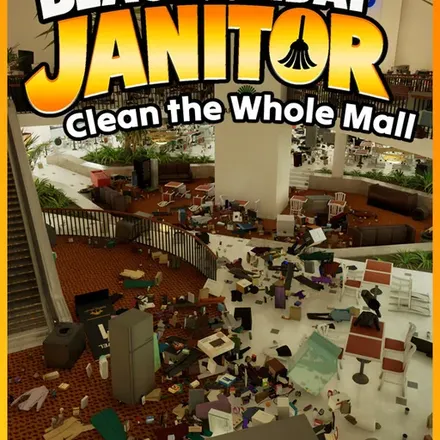 Black Friday Janitor: Clean the Whole Mall cover art