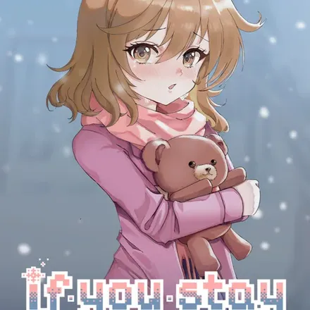 if you stay cover art
