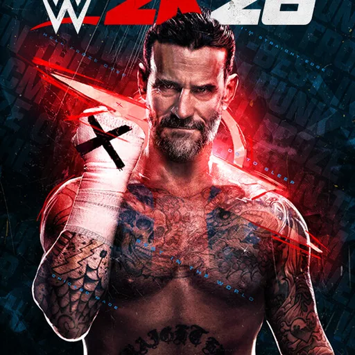 WWE 2K26 cover art