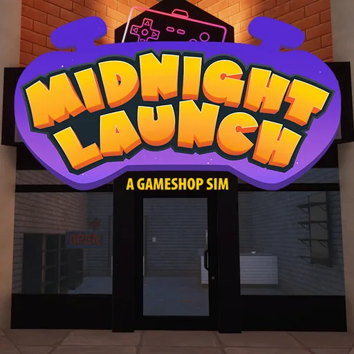 Midnight Launch: A Gameshop Sim cover art
