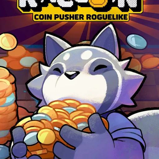 RACCOIN: Coin Pusher Roguelike cover art