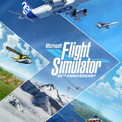 Microsoft Flight Simulator (2020) 40th Anniversary Edition cover art