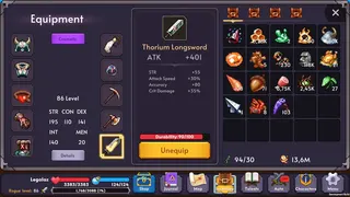 Evitania Online - Idle RPG screenshot 2