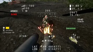 Ukrainian Fight Drone Simulator (UFDS) - FPV drone simulator screenshot 3